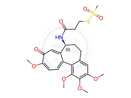 Chemical structure of Colchicine Methanethiosulfonate