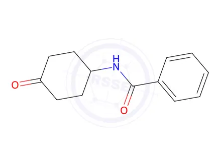 Chemical structure of N-(4-oxocyclohexyl)benzamide