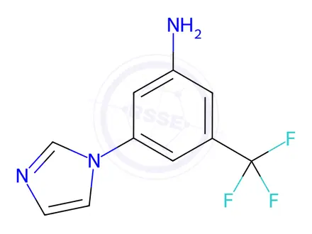 Chemical structure of Nilotinib Impurity 2