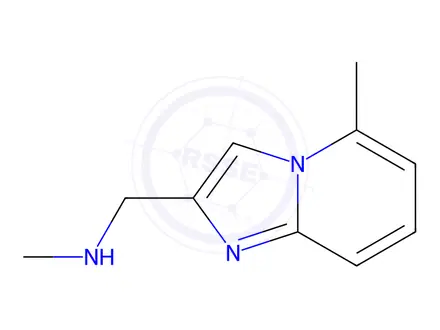 Chemical structure of METHYL-(5-METHYL-IMIDAZO[1,2-A]PYRIDIN-2-YLMETHYL)-AMINE DIHYDROCHLORIDE