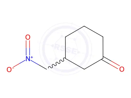 Chemical structure of 3-(Nitromethyl)cyclohexanone