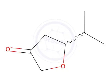 Chemical structure of 4,5-Dihydro-5-isopropylfuran-3(2H)-one