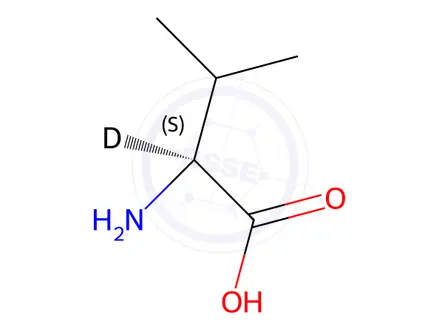 Chemical structure of L-Valine-2-[D1]