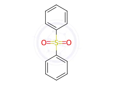 Chemical structure of Diphenyl sulfone