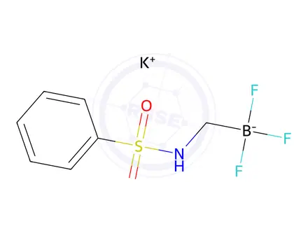 Chemical structure of Potassium (phenylsulfonamido)methyltrifluoroborate