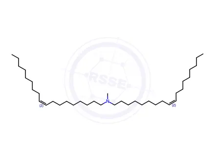 Chemical structure of N-METHYL-N,N-DIOLEYLAMINE