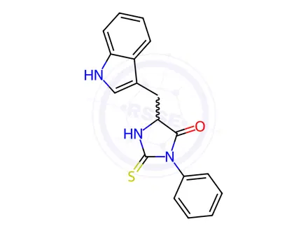 Chemical structure of Phenylthiohydantoin-tryptophan