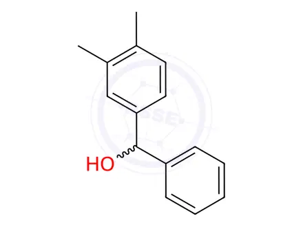 Chemical structure of BenzeneMethanol,3,4-diMethyl-α-phenyl-