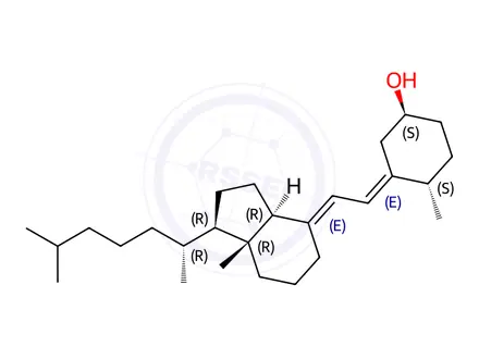 Chemical structure of Cholecalciferol Impurity 62