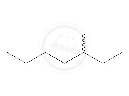 Chemical structure of 3-Methylheptane