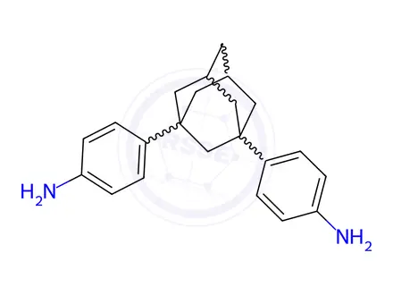 Chemical structure of Adamantane Impurity 37