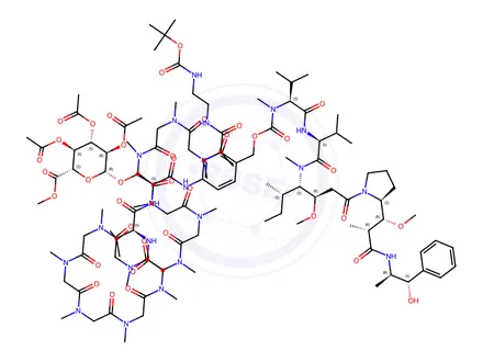 Chemical structure of Lycorine Impurity 93