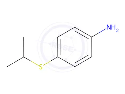 Chemical structure of 4-(Isopropylthio)aniline