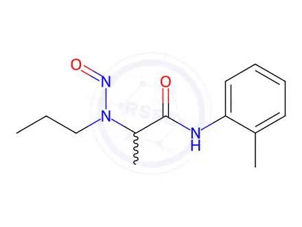 Chemical structure of Lidocaine Nitroso Impurity 5