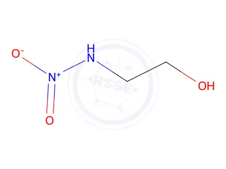 Chemical structure of 2-(Nitroamino)ethanol