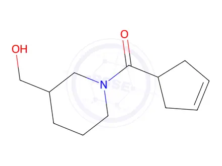 Chemical structure of [1-(Cyclopent-3-ene-1-carbonyl)piperidin-3-yl]methanol