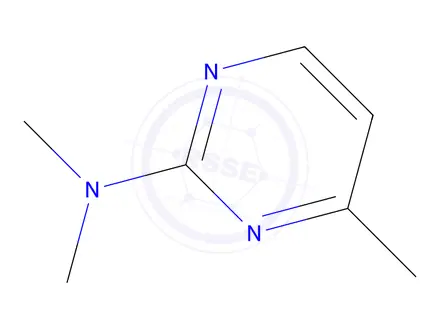 Chemical structure of N,N,4-trimethylpyrimidin-2-amine