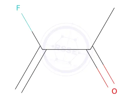 Chemical structure of α-Fluorovinylmethyl ketone