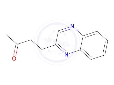 Chemical structure of 4-(Quinoxalin-2-yl)butan-2-one