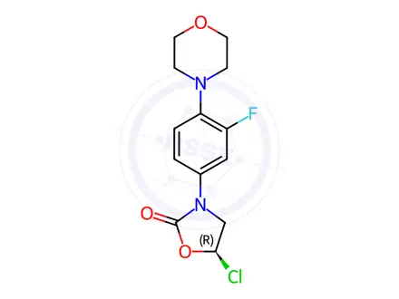 Chemical structure of Linezolid Impurity 188