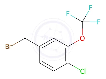 Chemical structure of 4-(BromoMethyl)-1-chloro-2-(trifluoroMethoxy)benzene