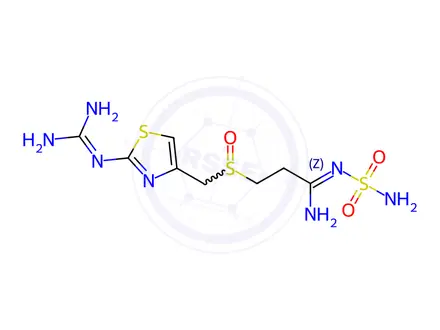 Chemical structure of Famotidine Sulfoxide