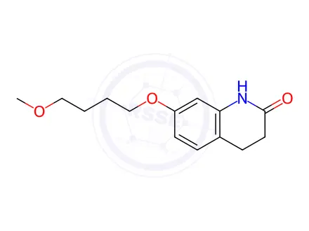 Chemical structure of Aripiprazole Methoxybutoxyquinoline Impurity