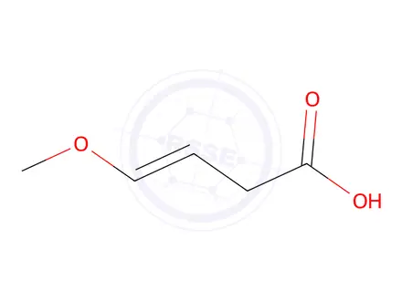 Chemical structure of 4-Methoxybut-3-enoic acid