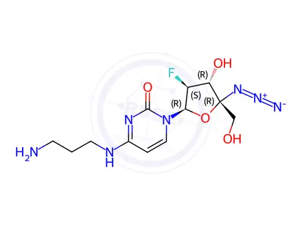 Chemical structure of Azvudine Impurity 20