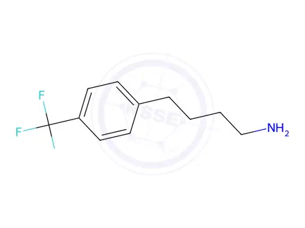 Chemical structure of 4-(4-(Trifluoromethyl)phenyl)butan-1-amine