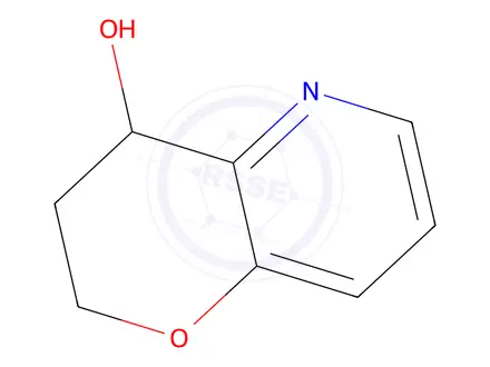 Chemical structure of 3,4-Dihydro-2H-pyrano[3,2-b]pyridin-4-ol