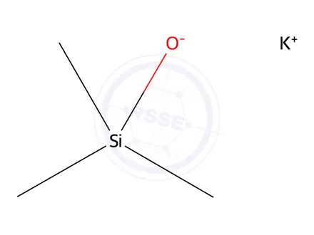 Chemical structure of Potassium Trimethylsilanolate (BSC)