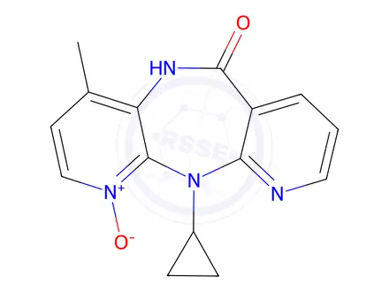 Chemical structure of Nevirapine N1-Oxide