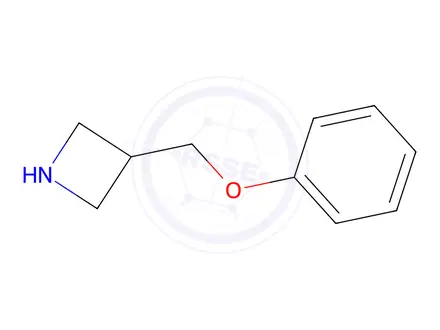 Chemical structure of 3-(phenoxymethyl)azetidine