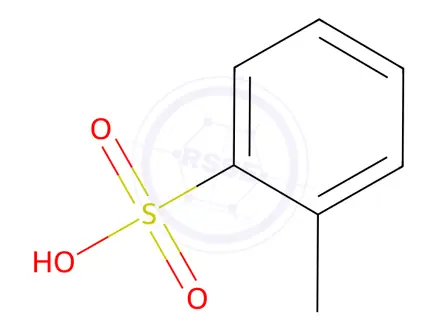 Chemical structure of o-Toluenesulfonic Acid