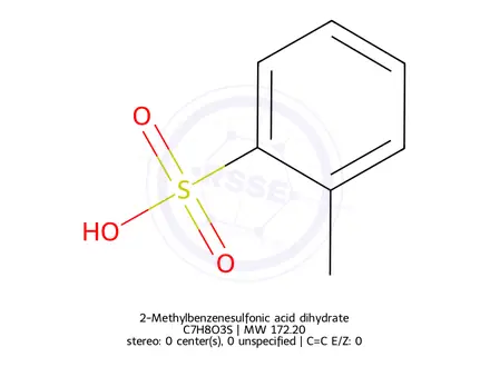 Chemical structure of o-Toluenesulfonic Acid