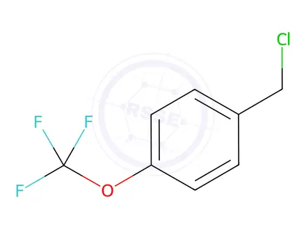 Chemical structure of 1-(chloromethyl)-4-(trifluoromethoxy)benzene