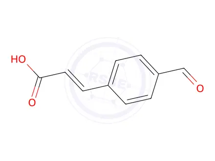 Chemical structure of Ozagrel Impurity 26 (predominantly trans)