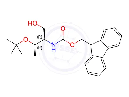Chemical structure of Fmoc-Phe-OH