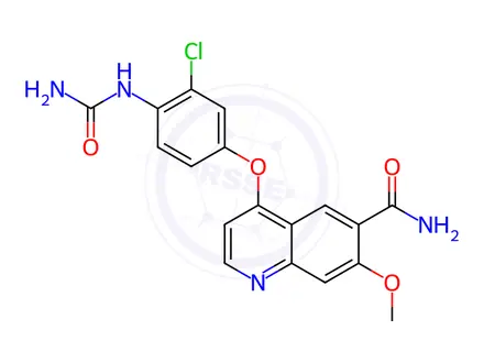 Chemical structure of Lenvatinib Impurity LFS-L