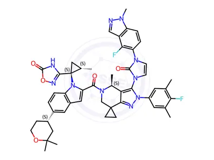 Chemical structure of Orforglipron Impurity 331