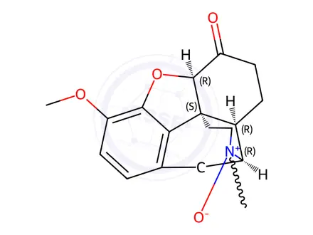 Chemical structure of Hydrocodone N-Oxide