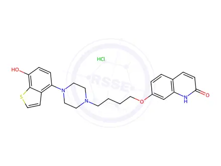 Chemical structure of Brexpiprazole Impurity 208 Hydrochloride