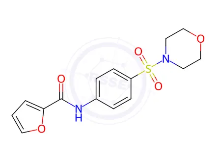 Chemical structure of n-(4-(Morpholinosulfonyl)phenyl)furan-2-carboxamide