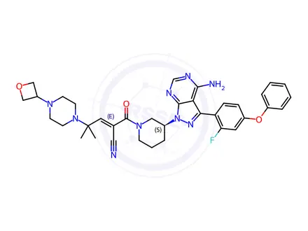 Chemical structure of Rilzabrutinib Impurity 4