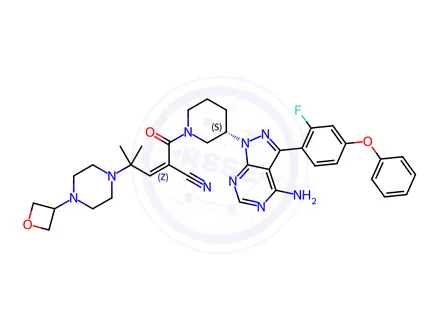 Chemical structure of Rilzabrutinib Impurity 3