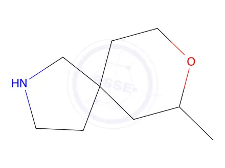 Chemical structure of 7-Methyl-8-oxa-2-azaspiro[4.5]decane