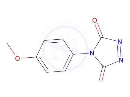 Chemical structure of 4-(4-METHOXY-PHENYL)-[1,2,4]TRIAZOLE-3,5-DIONE