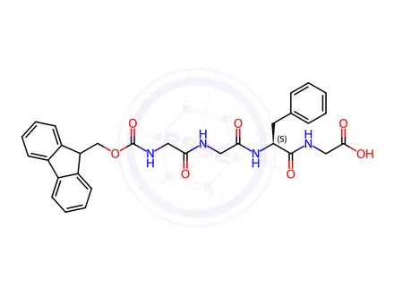 Chemical structure of Fomc-Gly-Gly-Phe-Gly-OH