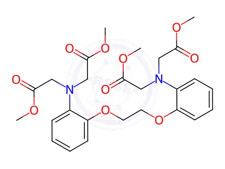 Chemical structure of BAPTA-tetramethyl Ester